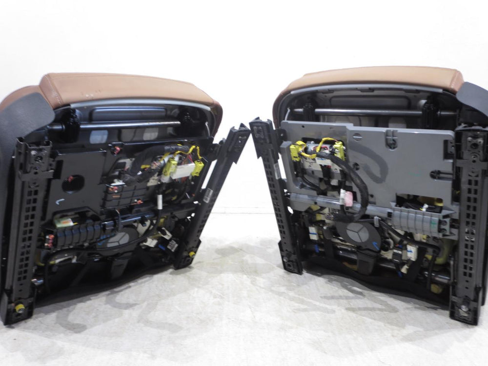 Hyundai Sonata Limited Oem Brown Leather Front Seats 2015 2016 2017 | Picture # 14 | OEM Seats
