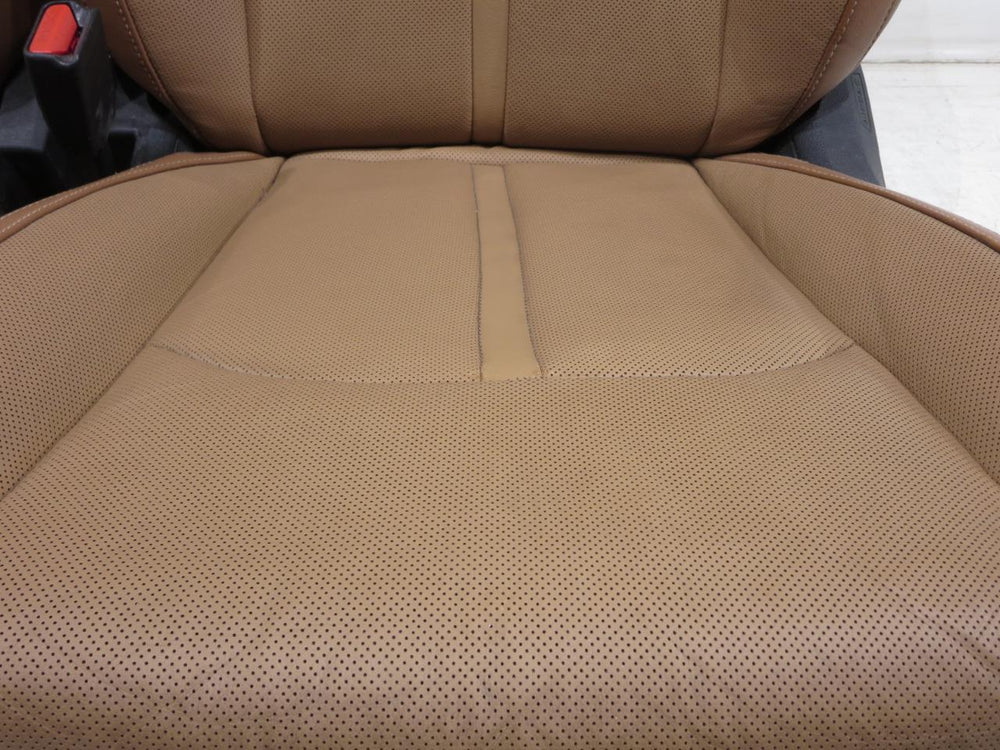Hyundai Sonata Limited Oem Brown Leather Front Seats 2015 2016 2017 | Picture # 11 | OEM Seats