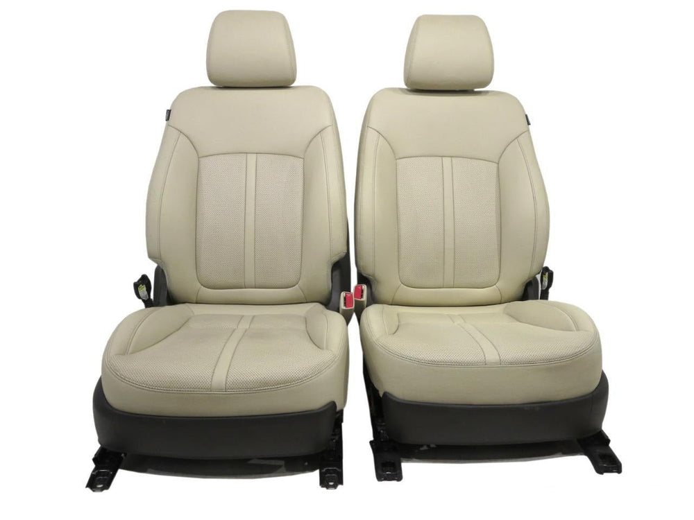 2015 - 2017 Kia K900 Seats, Beige Leather, Heated & Ventilated #7899r | Picture # 1 | OEM Seats
