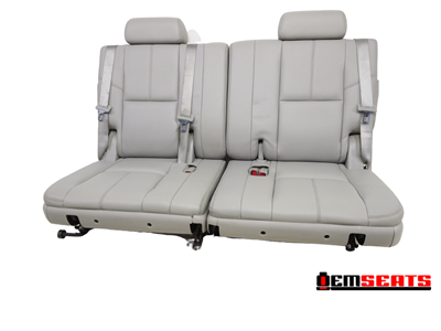 Gmc Chevy Oem Yukon Tahoe Grey 3rd Third Row Seats 2007 2010 2011 2012 2013 2014 | Picture # 1 | OEM Seats