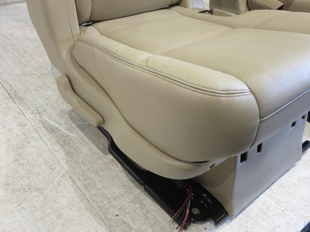 2007 - 2014 GM Tan Escalade Yukon Second Row Bucket Seats #028i | Picture # 5 | OEM Seats