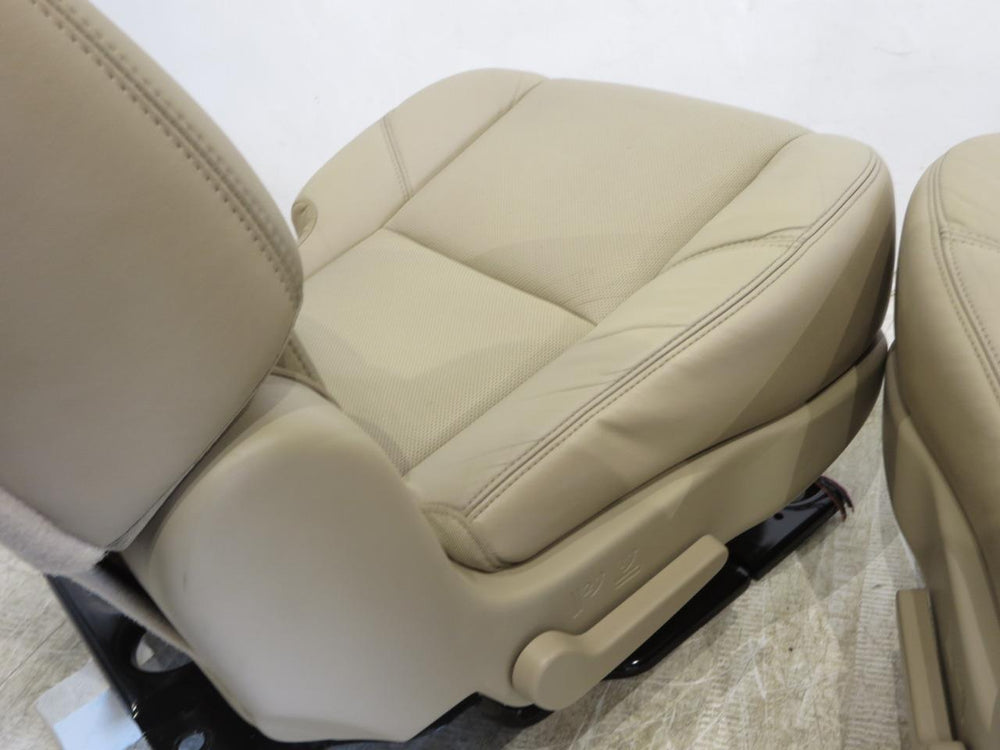 2007 - 2014 GM Tan Escalade Yukon Second Row Bucket Seats #028i | Picture # 7 | OEM Seats