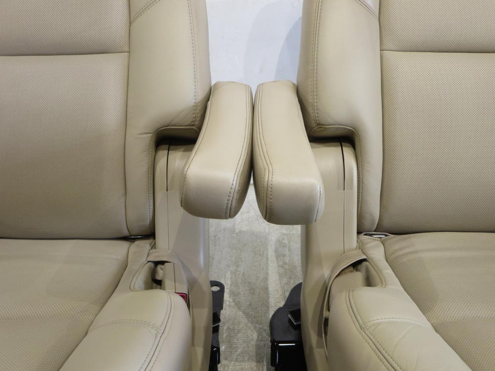 2007 - 2014 GM Tan Escalade Yukon Second Row Bucket Seats #028r | Picture # 10 | OEM Seats