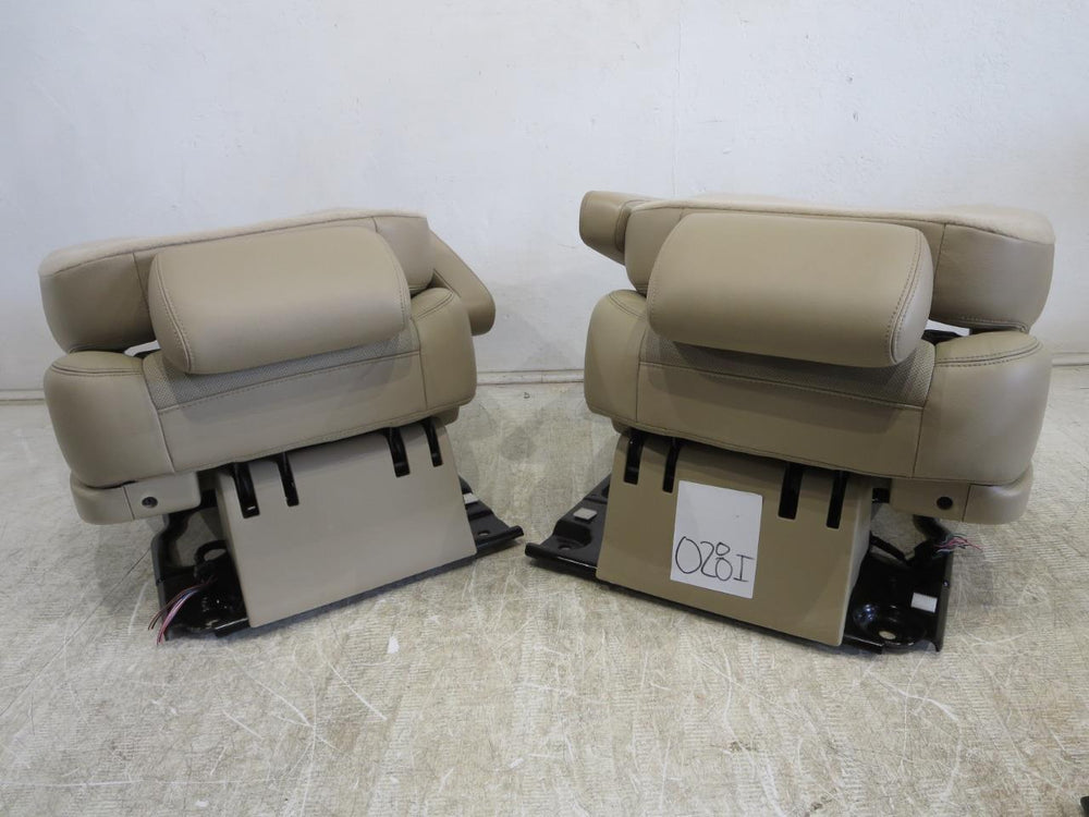 2007 - 2014 GM Tan Escalade Yukon Second Row Bucket Seats #028i | Picture # 13 | OEM Seats