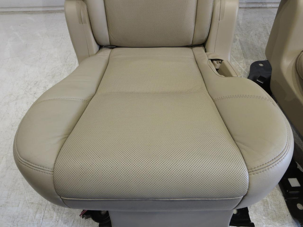 2007 - 2014 GM Tan Escalade Yukon Second Row Bucket Seats #028i | Picture # 3 | OEM Seats