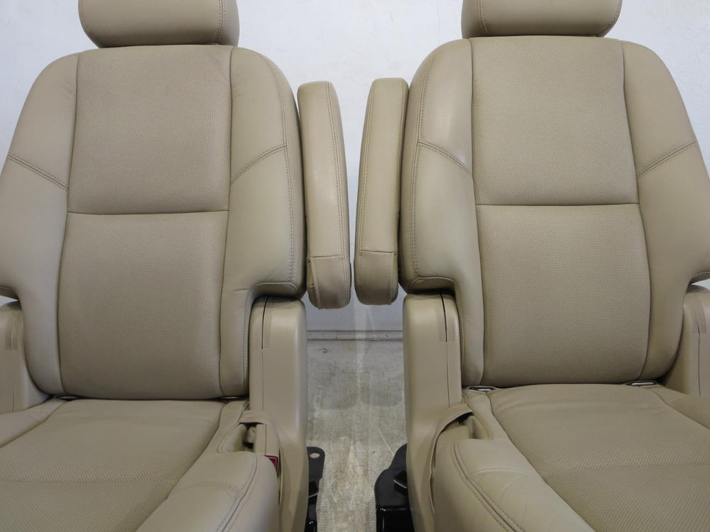 2007 - 2014 GM Tan Escalade Yukon Second Row Bucket Seats #028i | Picture # 18 | OEM Seats