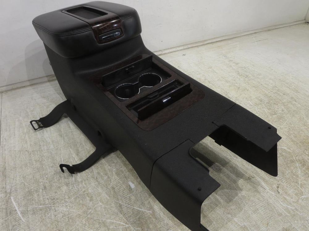 2007 - 2014 Chevy Tahoe Suburban Center Console Black w/ Rosewood #030i | Picture # 15 | OEM Seats