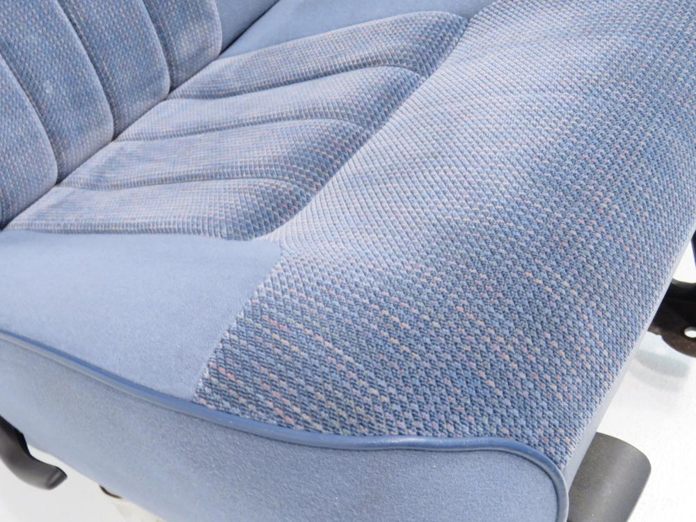 Dodge Ram Powered Blue Cloth 40/20/40 Split Bench Seat 1994 1995 1996 1997 1998 1999 2000 2001 2002 | Picture # 9 | OEM Seats