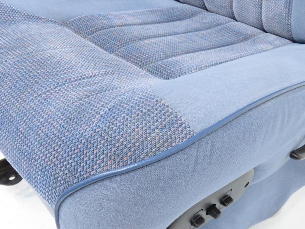 Dodge Ram Powered Blue Cloth 40/20/40 Split Bench Seat 1994 1995 1996 1997 1998 1999 2000 2001 2002 | Picture # 10 | OEM Seats