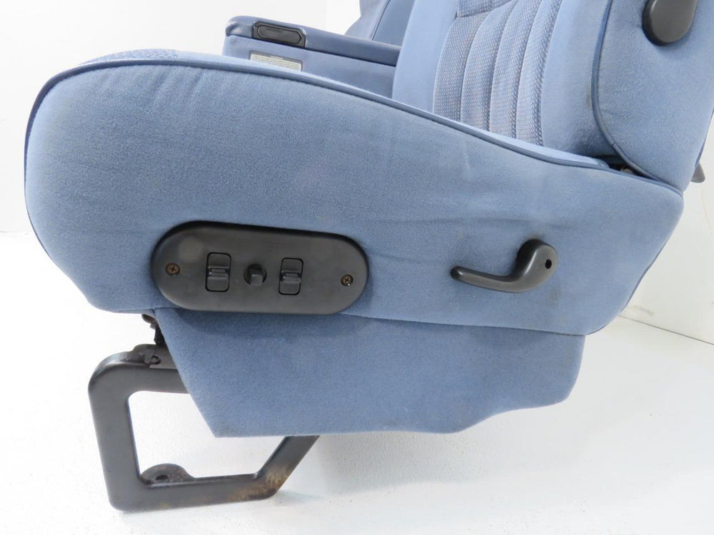 Dodge Ram Powered Blue Cloth 40/20/40 Split Bench Seat 1994 1995 1996 1997 1998 1999 2000 2001 2002 | Picture # 14 | OEM Seats