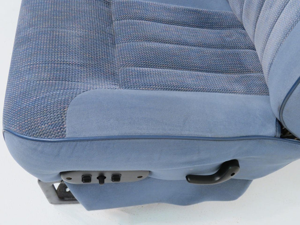 Dodge Ram Powered Blue Cloth 40/20/40 Split Bench Seat 1994 1995 1996 1997 1998 1999 2000 2001 2002 | Picture # 12 | OEM Seats