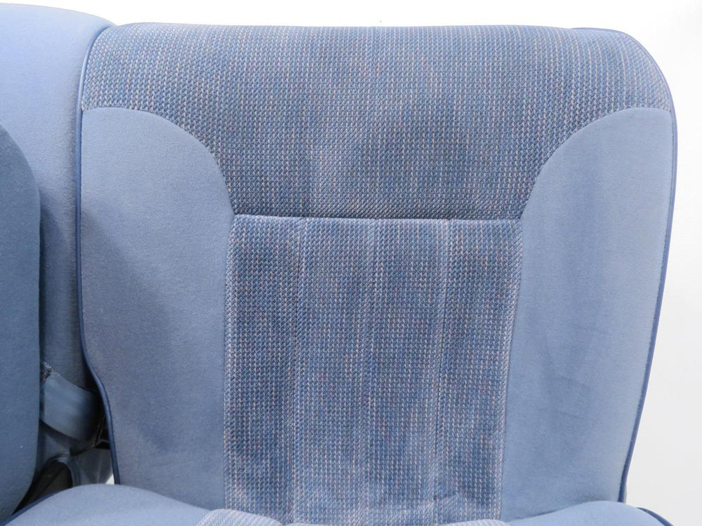 Dodge Ram Powered Blue Cloth 40/20/40 Split Bench Seat 1994 1995 1996 1997 1998 1999 2000 2001 2002 | Picture # 17 | OEM Seats