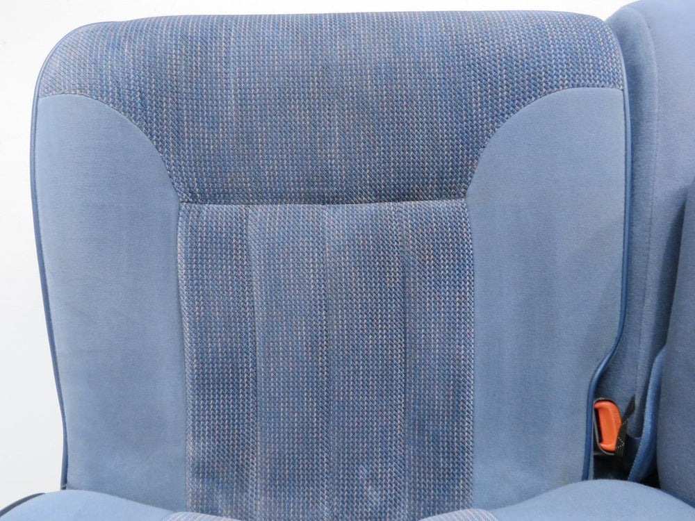 Dodge Ram Powered Blue Cloth 40/20/40 Split Bench Seat 1994 1995 1996 1997 1998 1999 2000 2001 2002 | Picture # 18 | OEM Seats