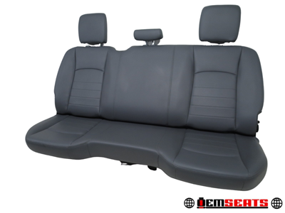 Dodge Ram Vinyl Rear Seats Quad Cab 2009 - 2012 2013 2014 2015 2016 2017 2018 | Picture # 1 | OEM Seats