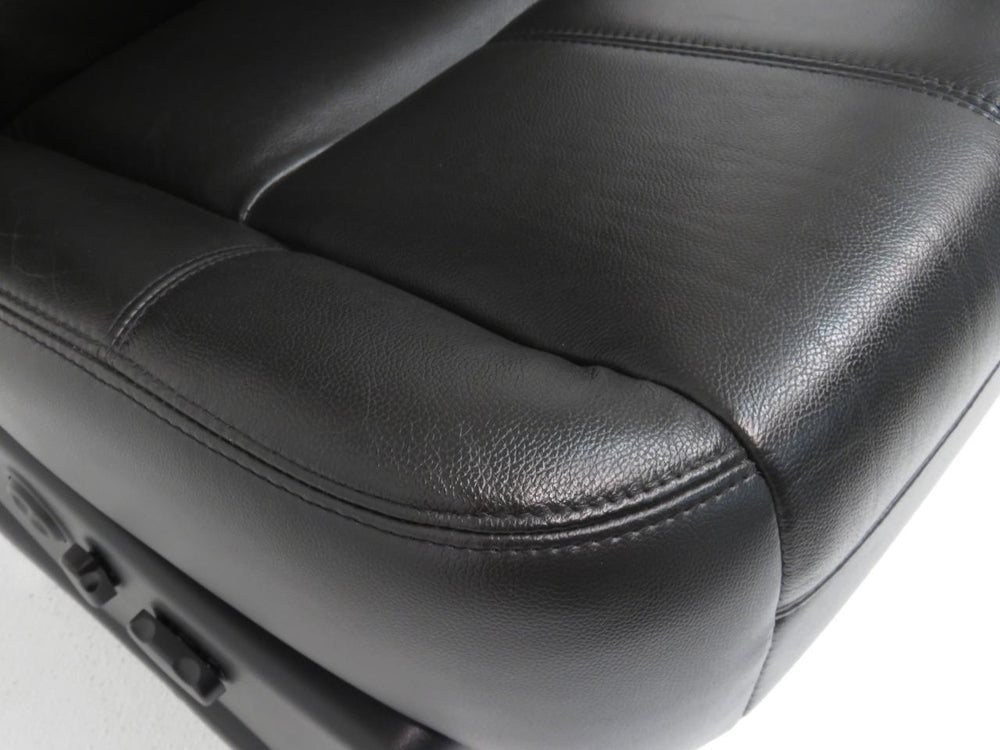Chevy Silverado Tahoe Suburban GMC Sierra Yukon Black Leather Front Seats 2007 2008 2009 2010 2011 2012 2013 2014 ' | Picture # 7 | OEM Seats