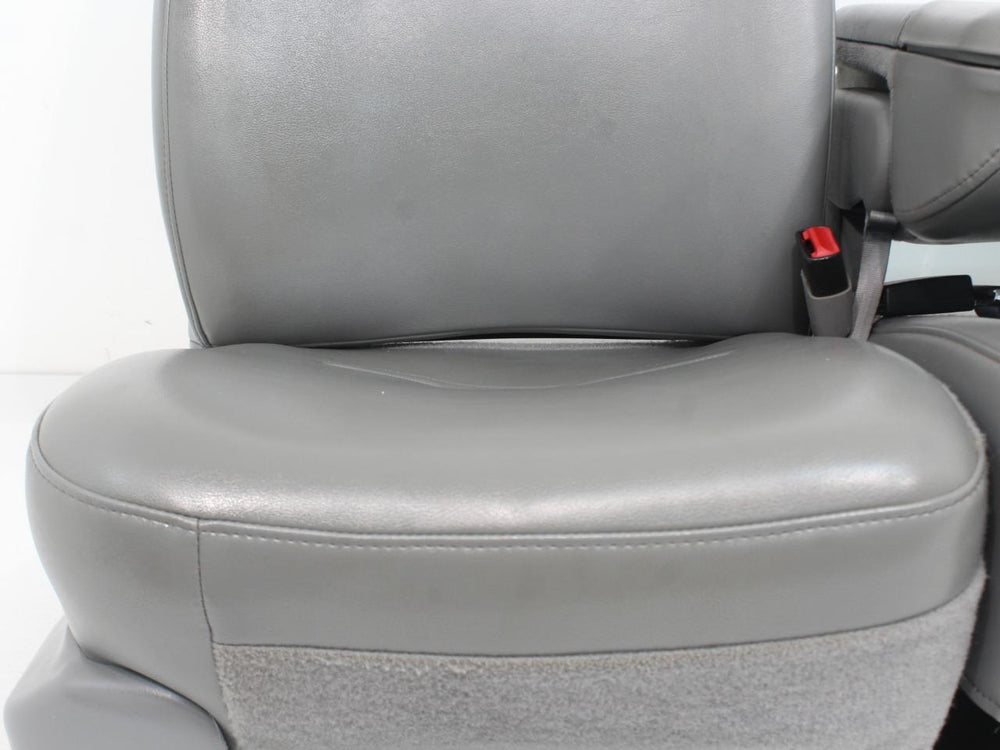 Ford Super Duty Grey Vinyl Work Front & Center Seats 1999 - 2007 | Picture # 9 | OEM Seats