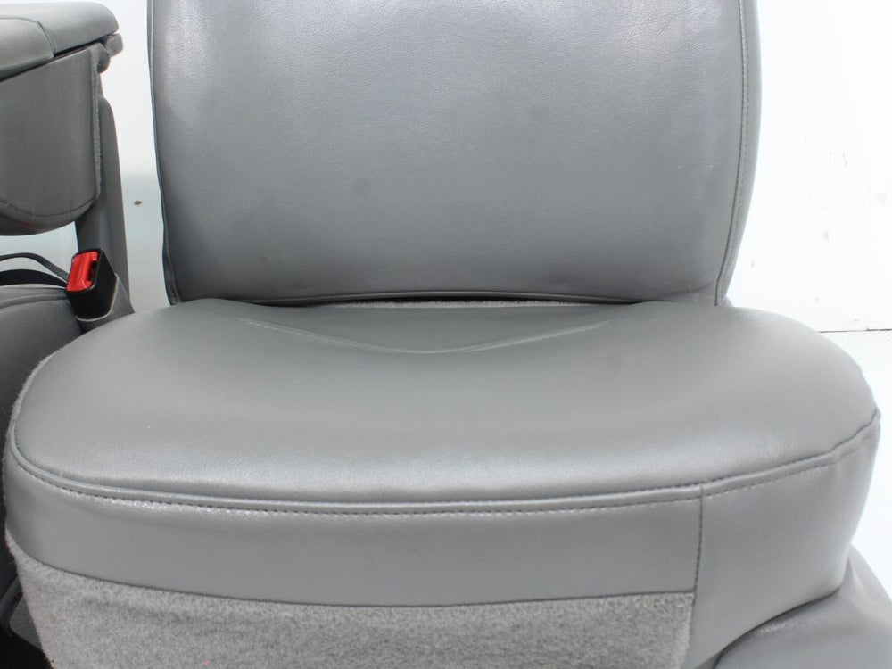 Ford Super Duty Grey Vinyl Work Front & Center Seats 1999 - 2007 | Picture # 10 | OEM Seats