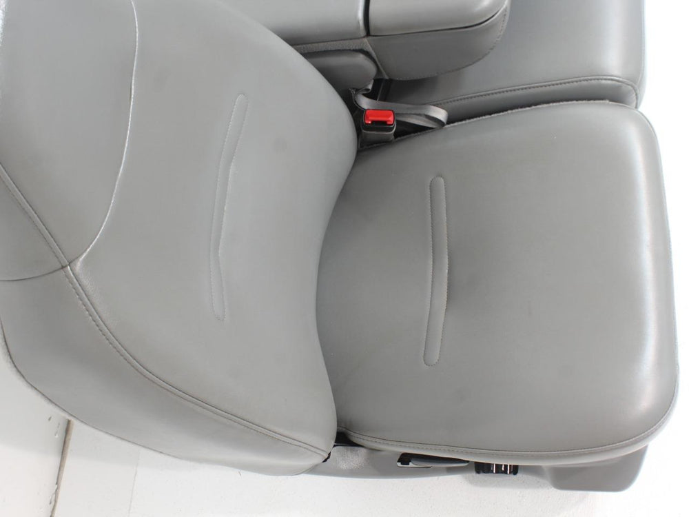 Ford Super Duty Grey Vinyl Work Front & Center Seats 1999 - 2007 | Picture # 13 | OEM Seats