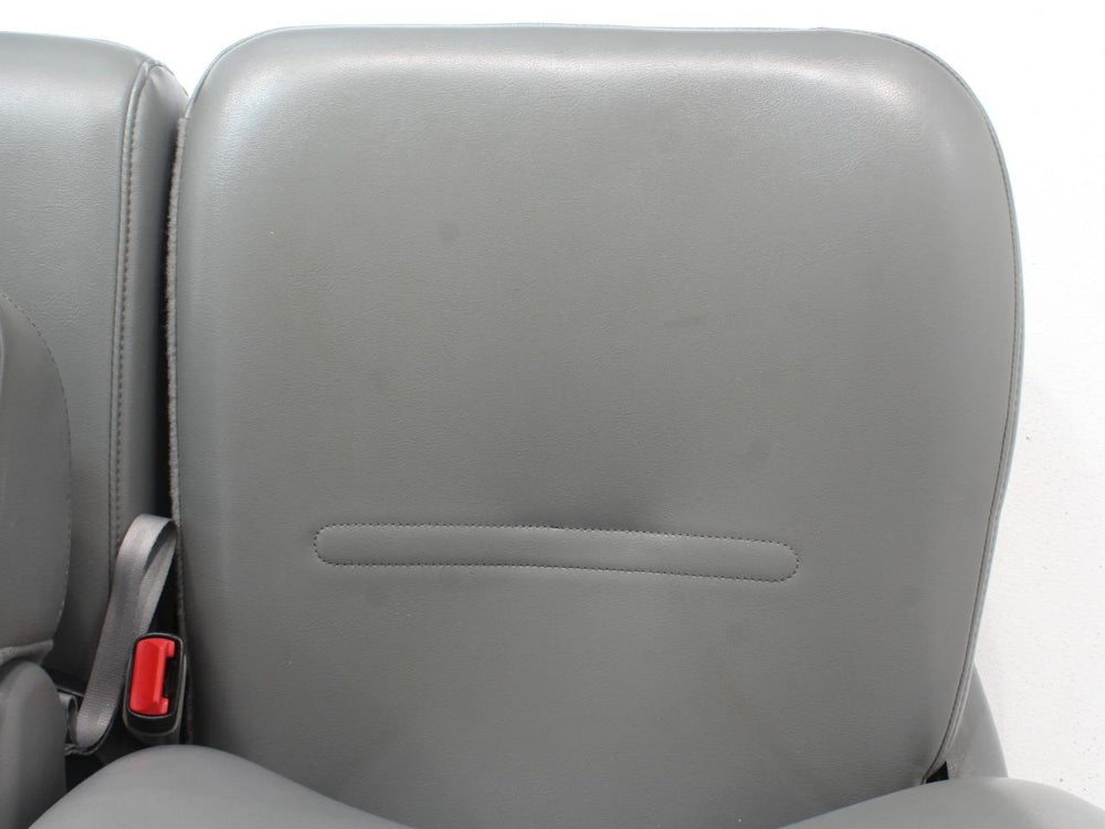 Ford Super Duty Grey Vinyl Work Front & Center Seats 1999 - 2007 | Picture # 15 | OEM Seats