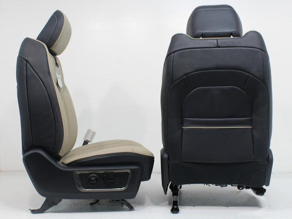 2019 - 2023 Dodge Ram Limited Seats Beige Front & Rear Leather #2532 | Picture # 11 | OEM Seats