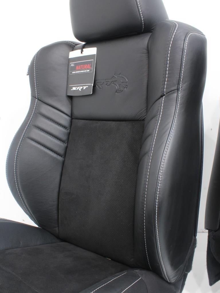 2011 - 2020 Dodge Charger Hellcat Front Seats Black Leather #7123 | Picture # 11 | OEM Seats