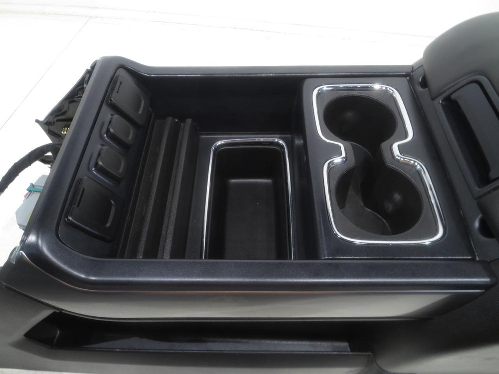 Chevy Silverado Gmc Sierra Oem Black Center Console 2014 2015 2016 2017 2018 | Picture # 13 | OEM Seats