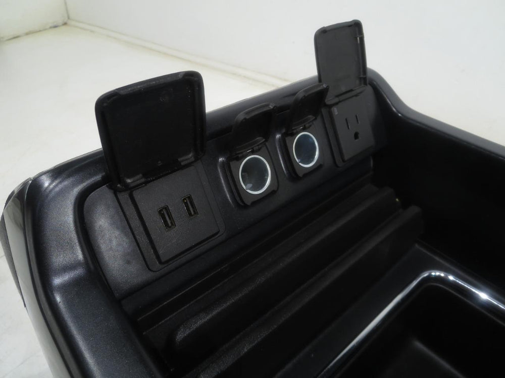 Chevy Silverado Gmc Sierra Oem Black Center Console 2014 2015 2016 2017 2018 | Picture # 8 | OEM Seats