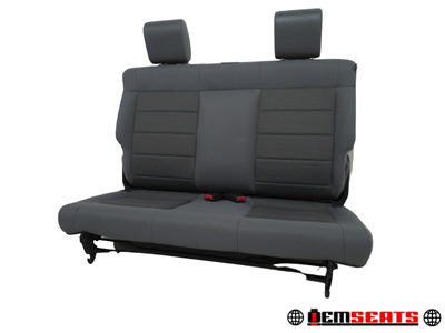 Jeep Wrangler Jk 2dr Oem Rear Seat 2007 2008 2009 2010 2011 2012 2013 2014 2015 | Picture # 1 | OEM Seats