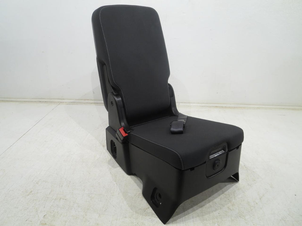 Chevy Gm Sierra Silverado Cloth Jump Seat Console Usb 2014 2015 2016 2017 2018 | Picture # 7 | OEM Seats