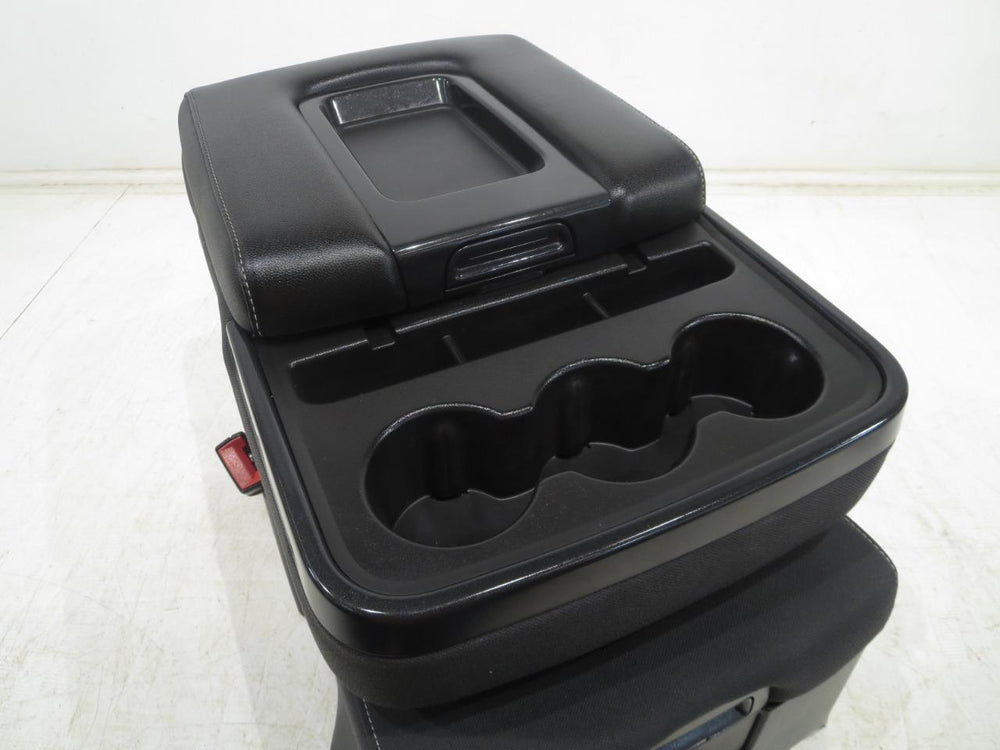 Chevy Gm Sierra Silverado Cloth Jump Seat Console Usb 2014 2015 2016 2017 2018 | Picture # 5 | OEM Seats