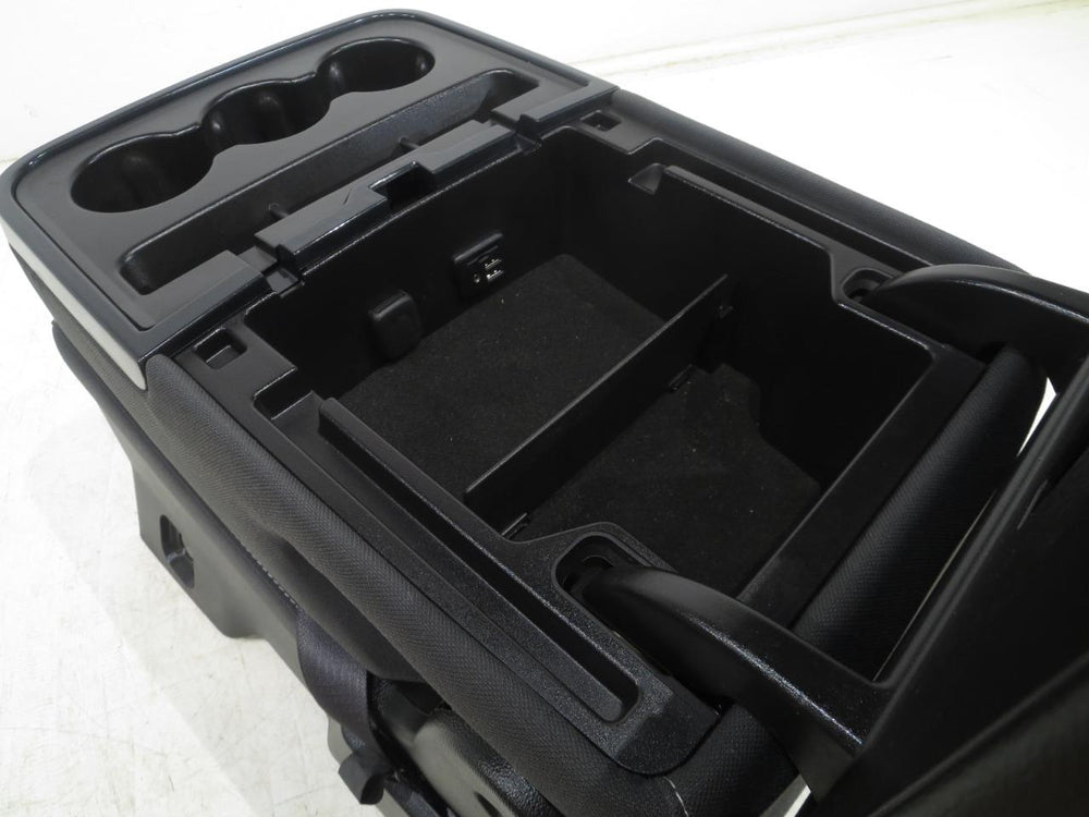 Chevy Gm Sierra Silverado Cloth Jump Seat Console Usb 2014 2015 2016 2017 2018 | Picture # 12 | OEM Seats