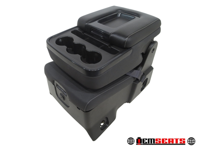 Chevy Gm Sierra Silverado Cloth Jump Seat Console Usb 2014 2015 2016 2017 2018 | Picture # 1 | OEM Seats