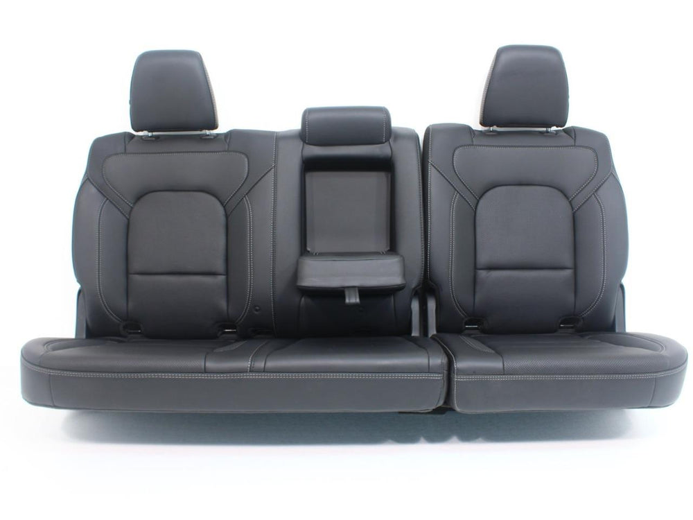 2019 - 2021 Dodge Ram Rebel Seats with Console Black Leather #6412 | Picture # 25 | OEM Seats