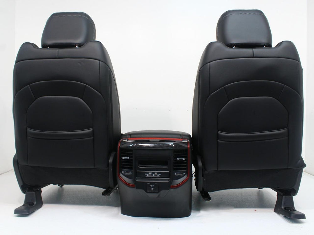 2019 - 2021 Dodge Ram Rebel Seats with Console Black Leather #6412 | Picture # 19 | OEM Seats