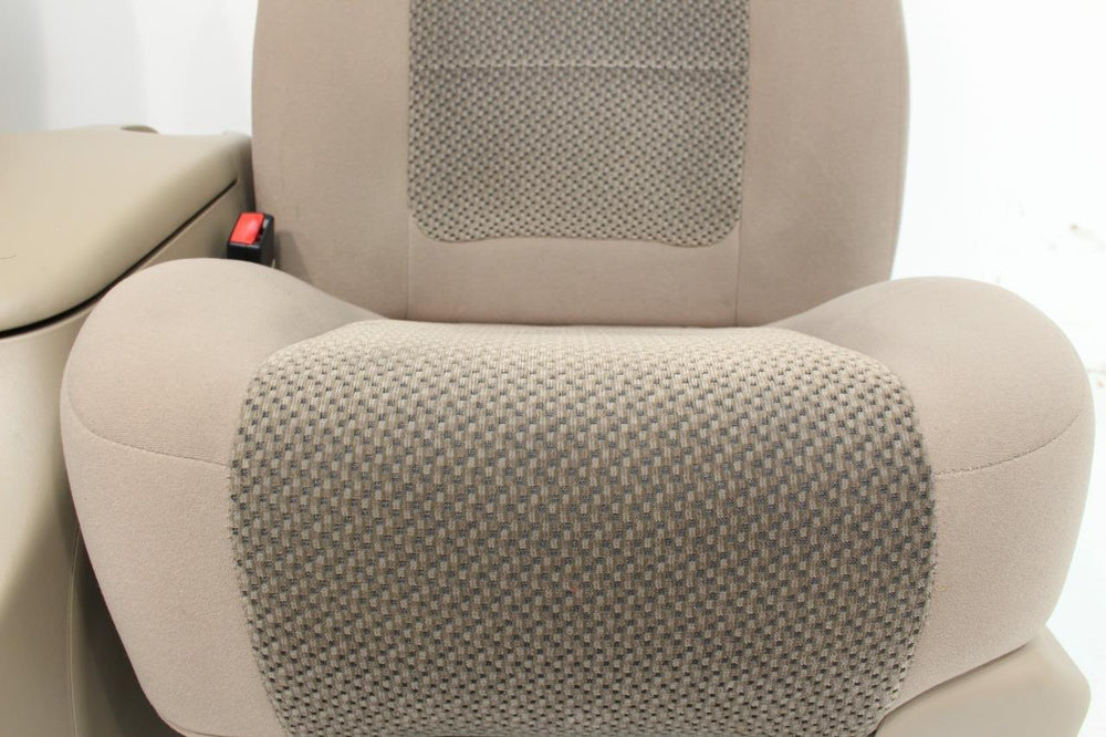 Ford F150 F-150 Tan Cloth Bucket Seats & Console 1997 - 2003 | Picture # 8 | OEM Seats