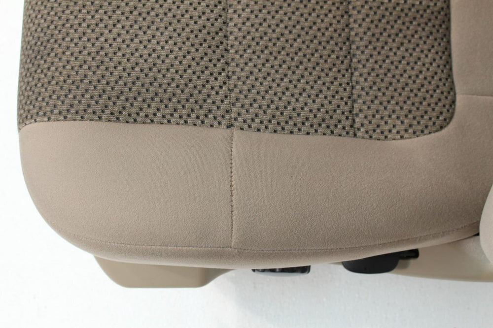 Ford F150 F-150 Tan Cloth Bucket Seats & Console 1997 - 2003 | Picture # 16 | OEM Seats