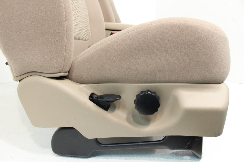 Ford F150 F-150 Tan Cloth Bucket Seats & Console 1997 - 2003 | Picture # 5 | OEM Seats