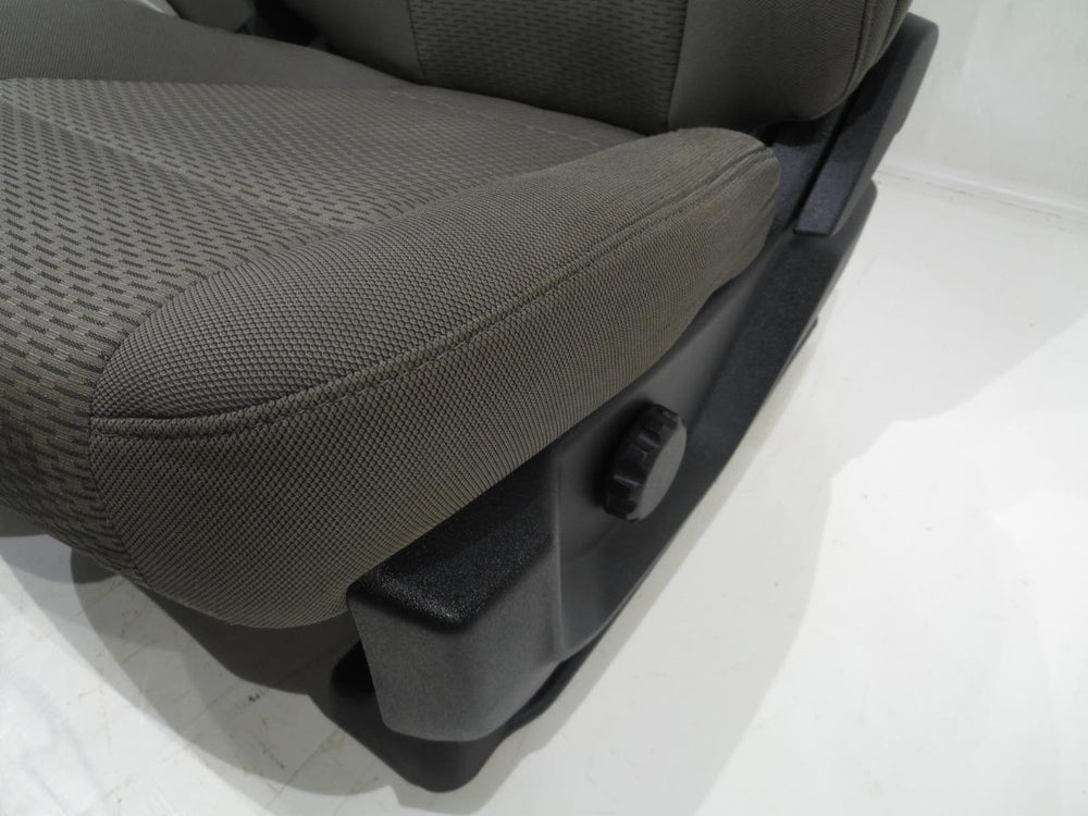 Ford F-150 & Super Duty Oem Gray Cloth Front Seats 2015 2016 2017 2018 2019 2020 | Picture # 8 | OEM Seats