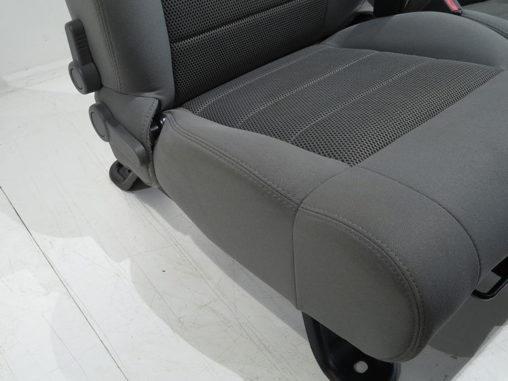 Jeep Wrangler Jk Oem Grey Cloth Seats 2007 2008 2009 2010 2011 2012 | Picture # 5 | OEM Seats