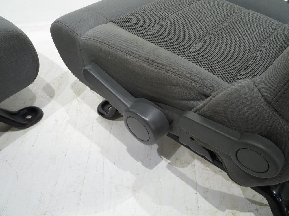Jeep Wrangler Jk Oem Grey Cloth Seats 2007 2008 2009 2010 2011 2012 | Picture # 8 | OEM Seats