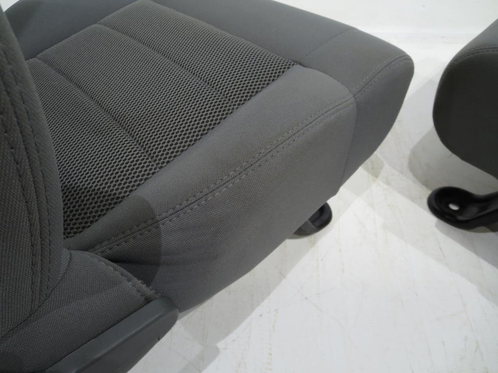 Jeep Wrangler Jk Oem Grey Cloth Seats 2007 2008 2009 2010 2011 2012 | Picture # 7 | OEM Seats