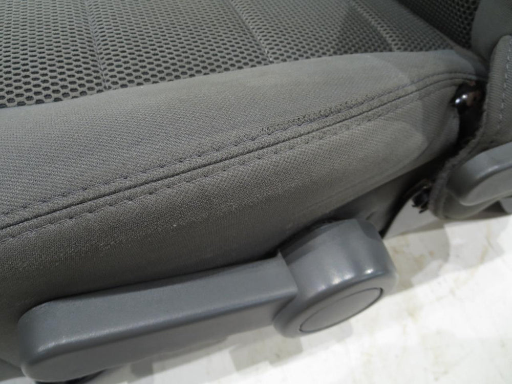 Jeep Wrangler Jk Oem Grey Cloth Seats 2007 2008 2009 2010 2011 2012 | Picture # 9 | OEM Seats