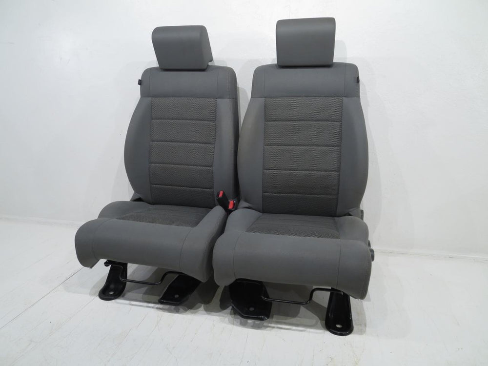 Jeep Wrangler Jk Oem Grey Cloth Seats 2007 2008 2009 2010 2011 2012 | Picture # 10 | OEM Seats