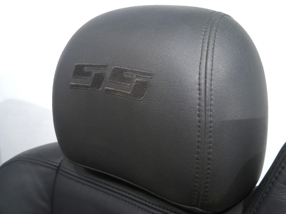 2003 - 2006 Chevy Silverado SS Seats Dark Gray Leather #283i | Picture # 19 | OEM Seats