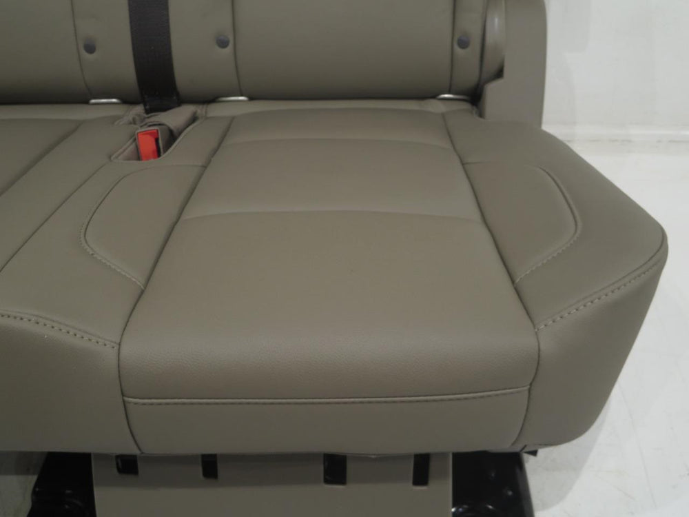 Gm Tahoe Yukon Rear 60-40 Bench Seat Tan Leather 2015 2016 2017 2018 2019 2020 | Picture # 6 | OEM Seats