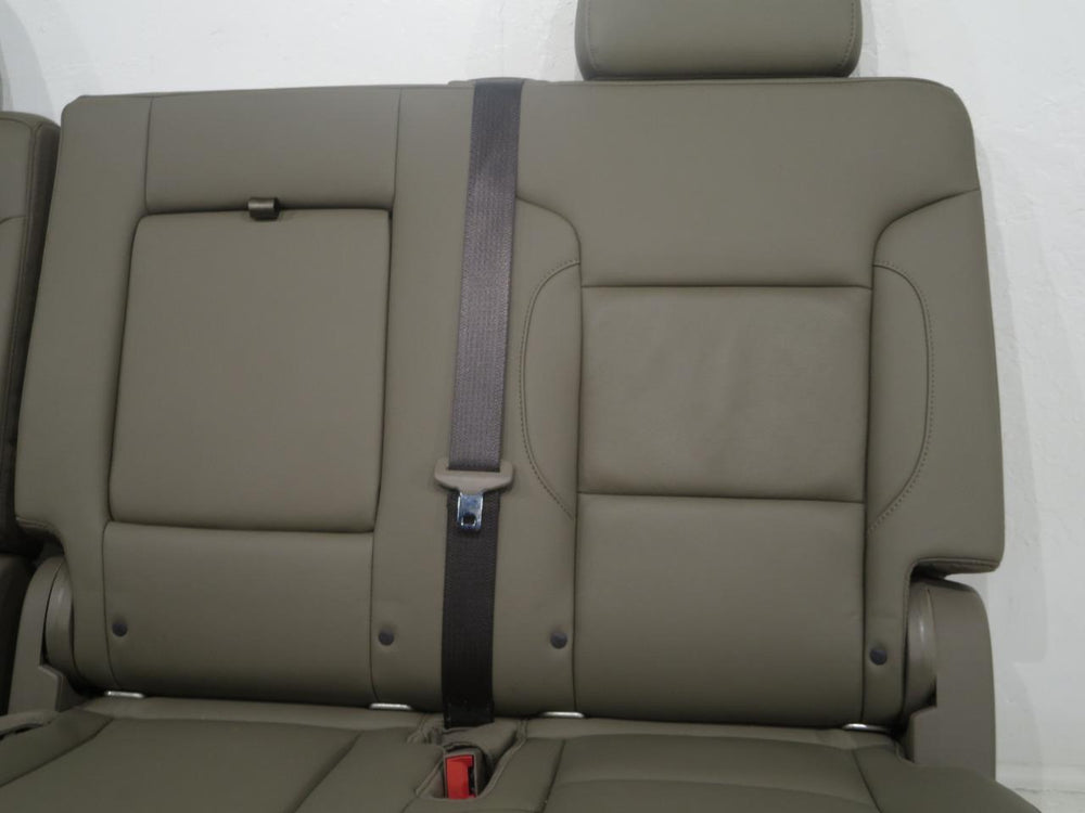 Gm Tahoe Yukon Rear 60-40 Bench Seat Tan Leather 2015 2016 2017 2018 2019 2020 | Picture # 8 | OEM Seats