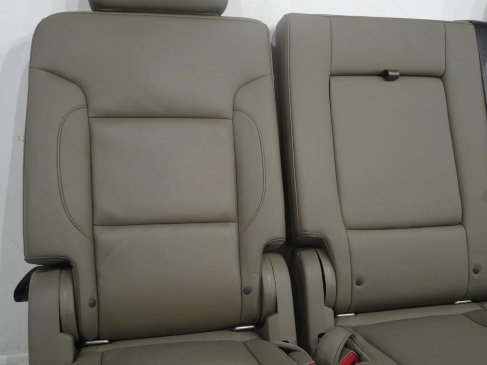 Gm Tahoe Yukon Rear 60-40 Bench Seat Tan Leather 2015 2016 2017 2018 2019 2020 | Picture # 7 | OEM Seats
