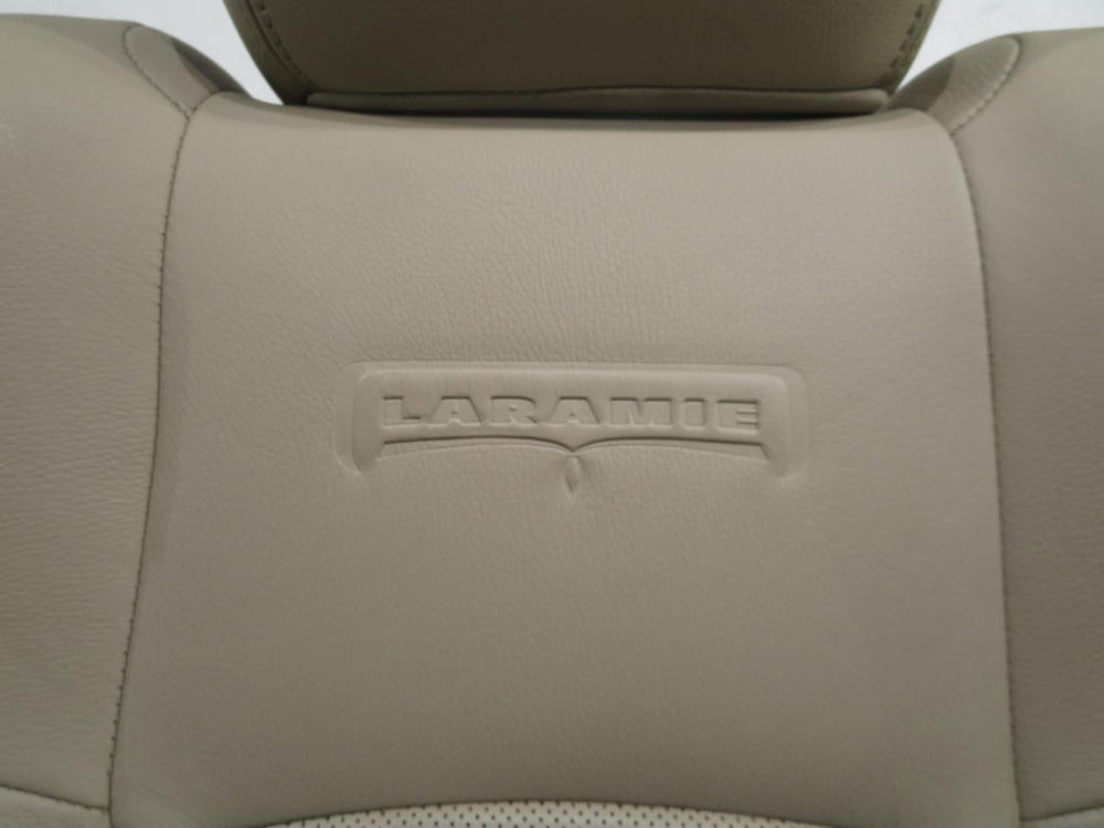 2009 - 2018 Dodge Ram 1500 2500 Laramie Tan Leather Seats Front #289i | Picture # 13 | OEM Seats