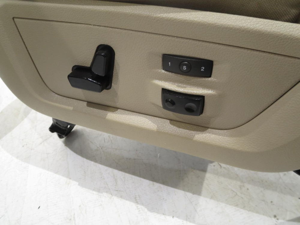 2009 - 2018 Dodge Ram 1500 2500 Laramie Tan Leather Seats Front #289i | Picture # 16 | OEM Seats