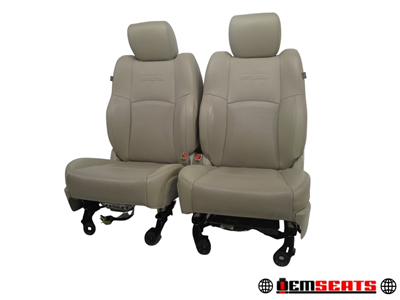 Dodge Ram 1500 2500 Laramie Leather Seats Heat A/c 2012 2013 2014 2015 2016 2017 | Picture # 1 | OEM Seats